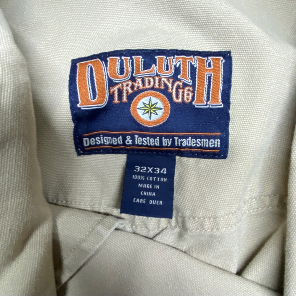 Duluth Trading 32 X 34 Tan Men’s Carpenter Pants - Picture 9 of 9